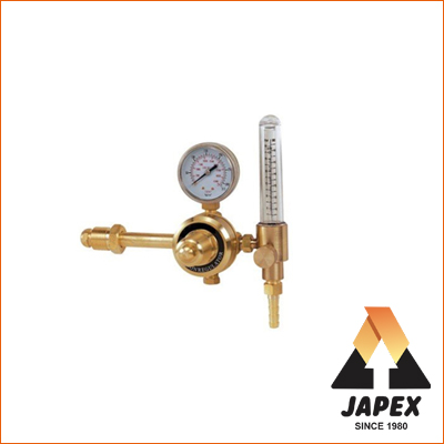 REGULATOR WITH FLOW METER