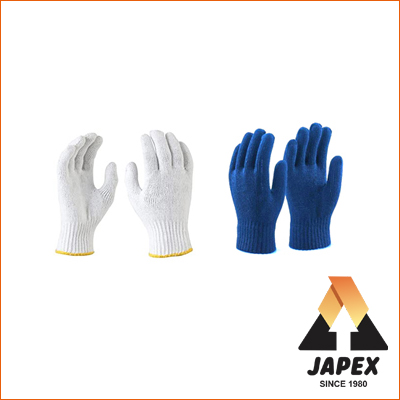 COTTON KNITTED GLOVES