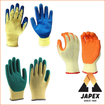 LATEX COATED GLOVES
